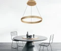 6072-204 Lampa wisząca MARLING złoty matowy Aviano Lighting