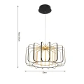 6210-0110L Lampa wisząca jedynka duża XARA Aviano Lighting