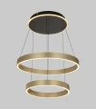 6072-304 Lampa wisząca podwójna Marling złota Aviano Lighting