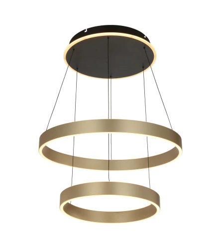 6072-304 Lampa wisząca podwójna Marling złota Aviano Lighting
