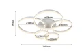 9055-508 Lampa sufitowa piątka RAVELO Aviano Lighting