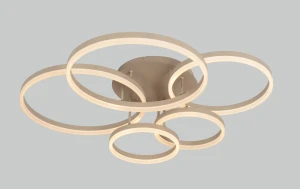 9055-513 Lampa sufitowa piątka RAVELO piaskowy Aviano Lighting