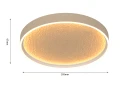 9069-113L Lampa sufitowa BORMES 60cm Sand Aviano Lighting