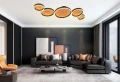 9069-504 Lampa sufitowa piątka BORDEAUX Aviano Lighting