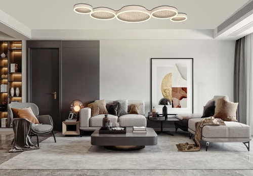 9069-513 Lampa sufitowa piątka BORMES Sand Aviano Lighting