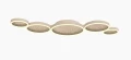 9069-513 Lampa sufitowa piątka BORMES Sand Aviano Lighting