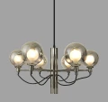 6221-0610 Lampa wisząca szóstka CLASSICO Aviano Lighting