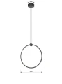 6218-0110 Lampa wisząca okrągła CIRCOLA Aviano Lighting