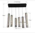 6223-0610 Lampa wisząca szóstka CILINDRO Aviano Lighting
