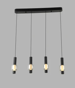 7224-0410 RONDA Lampa wisząca czwórka prosta Aviano Lighting