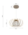 6033-113 Lampa wisząca jedynka SALO Aviano Lighting