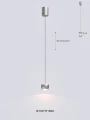 QUIBERON - Lampa pojedyncza nikiel matowy Aviano Lighting