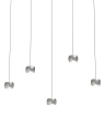7039-503 Lampa wisząca czwórka QUIBERON Aviano Lighting