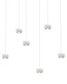 7039-608 Lampa wisząca szóstka QUIBERON Aviano Lighting