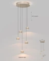 5039-513 Lampa wisząca piątka QUIBERON Aviano Lighting