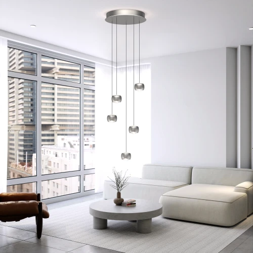 5039-503 Lampa wisząca piątka okrągła QUIBERON Aviano Lighting