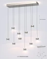 7039-1003 Lampa wisząca dziesiątka QUIBERON Aviano Lighting