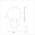 Lampa sufitowa ROWENA 14W LED ML1851 Milagro