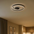 Lampa sufitowa LORENZO BLACK 22W LED ML1848 Milagro