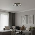 Lampa sufitowa LORENZO BLACK 22W LED ML1848 Milagro