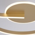 Lampa sufitowa LORENZO GOLD 22W LED ML1849 Milagro