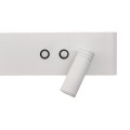 Kinkiet Resort prawy 10W + 3W LED 4000K Biały ML1569 Milagro