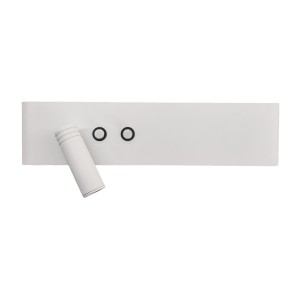 Kinkiet Resort lewy 10W + 3W LED 4000K Biały ML1571 Milagro