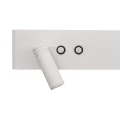 Kinkiet Resort lewy 10W + 3W LED 4000K Biały ML1571 Milagro