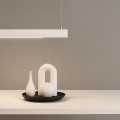 Lampa wisząca Linea Biały 36W LED 3000K-4000K-5700K ML1783 Milagro