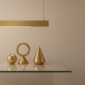 Lampa wisząca LINEA Gold 36W LED 3000K-4000K-5700K ML1785 Milagro