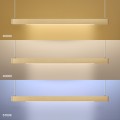 Lampa wisząca LINEA Gold 36W LED 3000K-4000K-5700K ML1785 Milagro