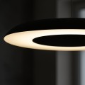 Lampa wisząca Piattino Czarny 30W LED 3000K-4000k-6000K ML1814 Milagro