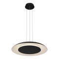 Lampa wisząca Piattino Czarny 30W LED 3000K-4000k-6000K ML1814 Milagro