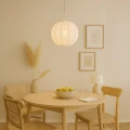 Lampa wisząca Dana Biały 1xE27 ML1805 Milagro