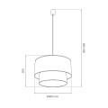 Lampa wisząca BUENO 1xE27 MLP1828 Milagro