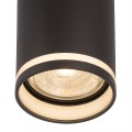 Oprawa Pipe Ring Spot Czarny 1xGU10 ML2067 Milagro