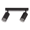 Oprawa Pipe Ring Spot Czarny 2xGU10 ML2069 Milagro