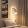 Oprawa Pipe Ring Kinkiet Biały 1xGU10 + LED 6W ML2082 Milagro
