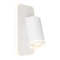 Oprawa Pipe Ring Kinkiet Biały 1xGU10 + LED 6W ML2082 Milagro