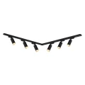 Zestaw Oprawa Mica Track Czarny + Złoty 6xGU10 2m ML2106 Milagro