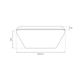 Plafon Nemo Czarny 36W LED ML1836 Milagro