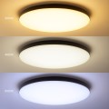 Plafon Siena Czarny 80W LED Ø750 mm + pilot ML1834 Milagro