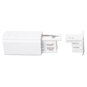 Zasilanie + Zaślepka Do Szynoprzewodu Biały 3-Obwodowy ML2140 Milagro