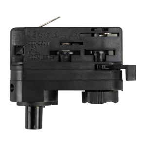 Złączka Track Czarny Do Lampy Wiszącej 3-Obwodowy ML2144 Milagro