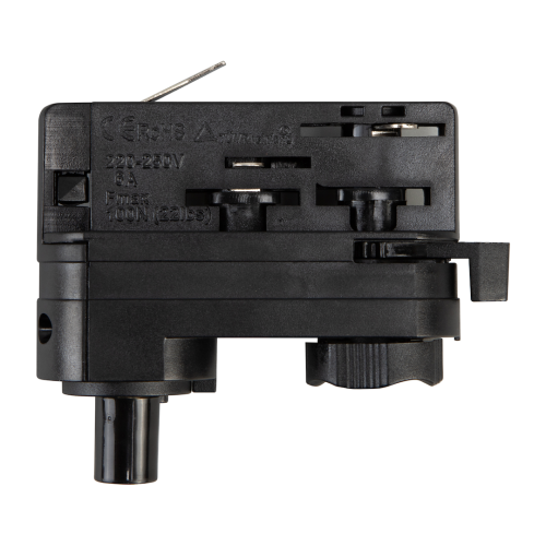 Złączka Track Czarny Do Lampy Wiszącej 3-Obwodowy ML2144 Milagro