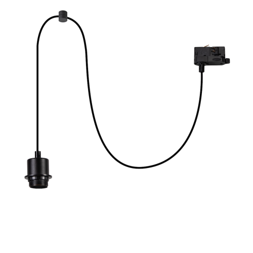 Zawiesie Hang Track Czarny 1xE27 3-obwodowy ML2280 Milagro