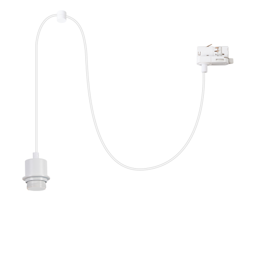 Zawiesie Hang Track Biały 1xE27 3-obwodowy ML2281 Milagro