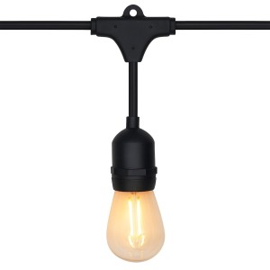 Girlanda zewnętrzna Summer Time 6,6m S14 Filament 2200K 36V 10xE27 IP44 EKG2291 Milagro