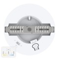 Plafon Evora Biały Round 6W 3CCT ML1786 Milagro