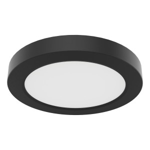 Plafon Evora Czarny Round 6W 3CCT ML1789 Milagro